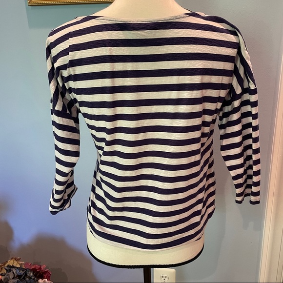 Tommy Bahama boat neck striped ladies shirt in S/P - Picture 2 of 9